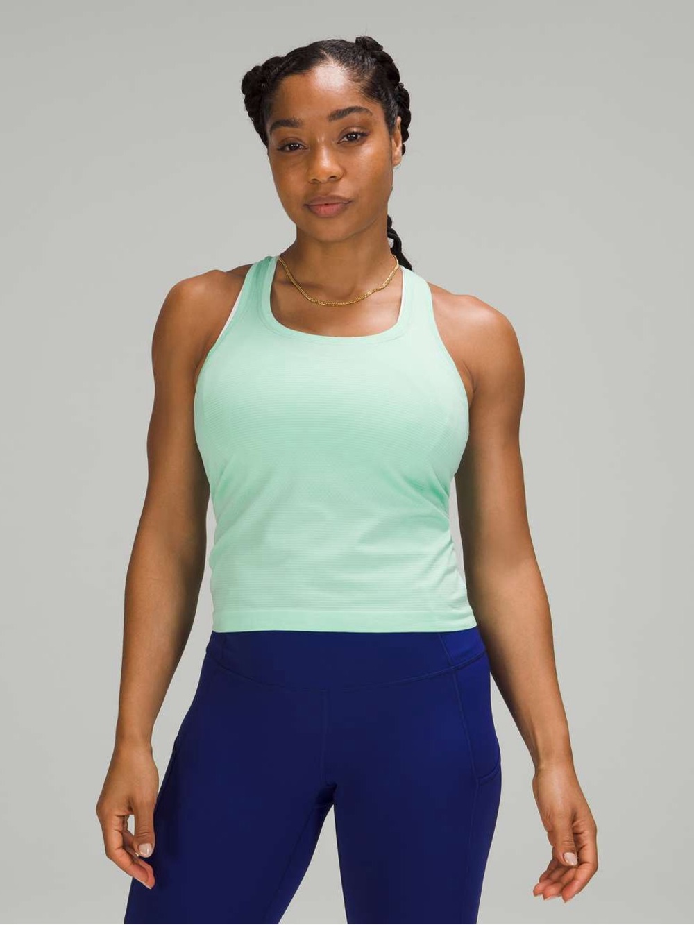 NWT Lululemon Swiftly Tech Racerback 2.0 *Race Length
Wild Mint / Wild Mint